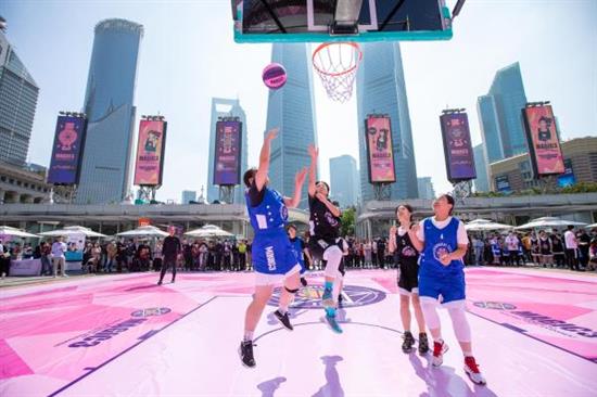 MAGIC3上海市青少年三对三超级篮球赛正在举行。